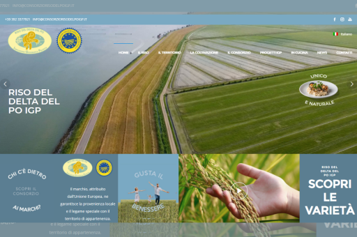 Il Riso del Delta del Po IGP ha un nuovo sito web!